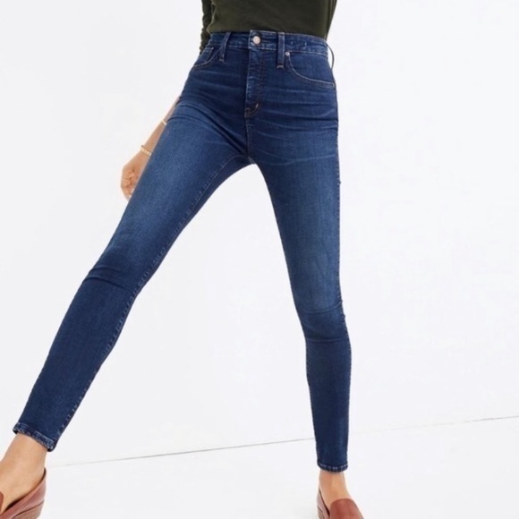 Madewell Denim - NWT Madewell Dark Wash Curvy High Rise Jeans Sz 24